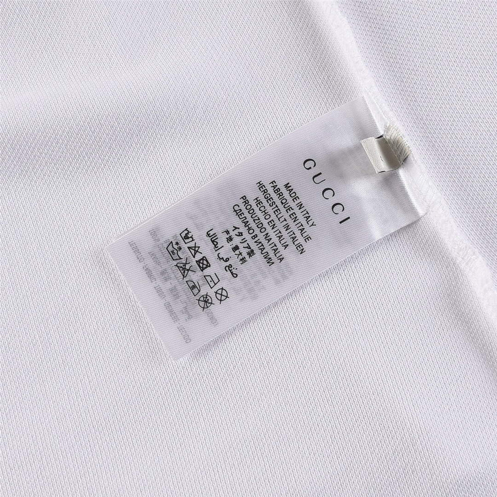 Gucci 713997 Cotton jersey polo with animal print Men's G66732