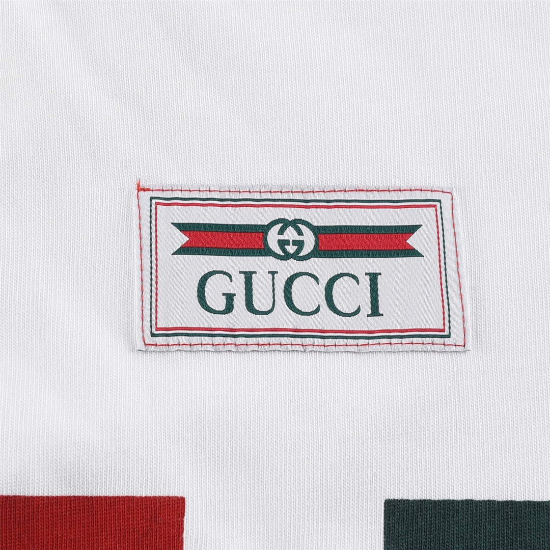 Gucci 713997 Cotton jersey polo with animal print Men's G66733