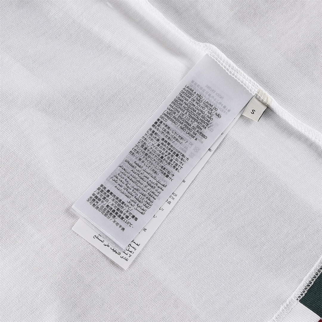 Gucci 713997 Cotton jersey polo with animal print Men's G66733