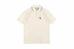 Gucci 713997 Cotton jersey polo with animal print Men's G66734 - S - View 1