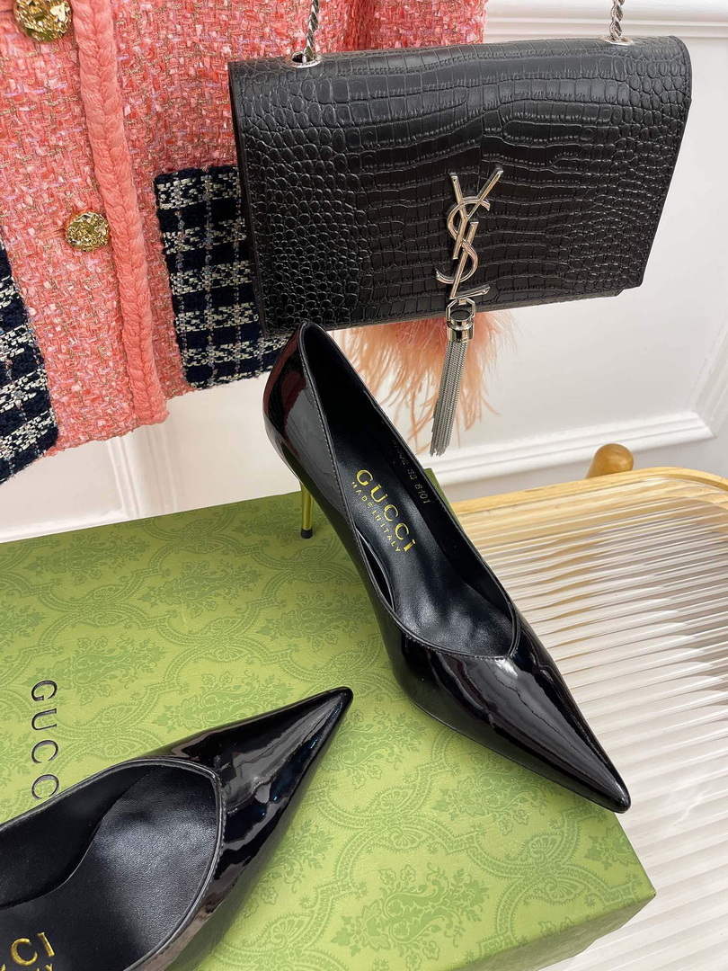 Gucci 715145 Women's high heel pump G56310