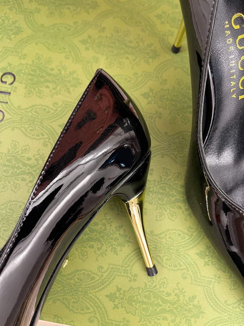Gucci 715145 Women's high heel pump G56310