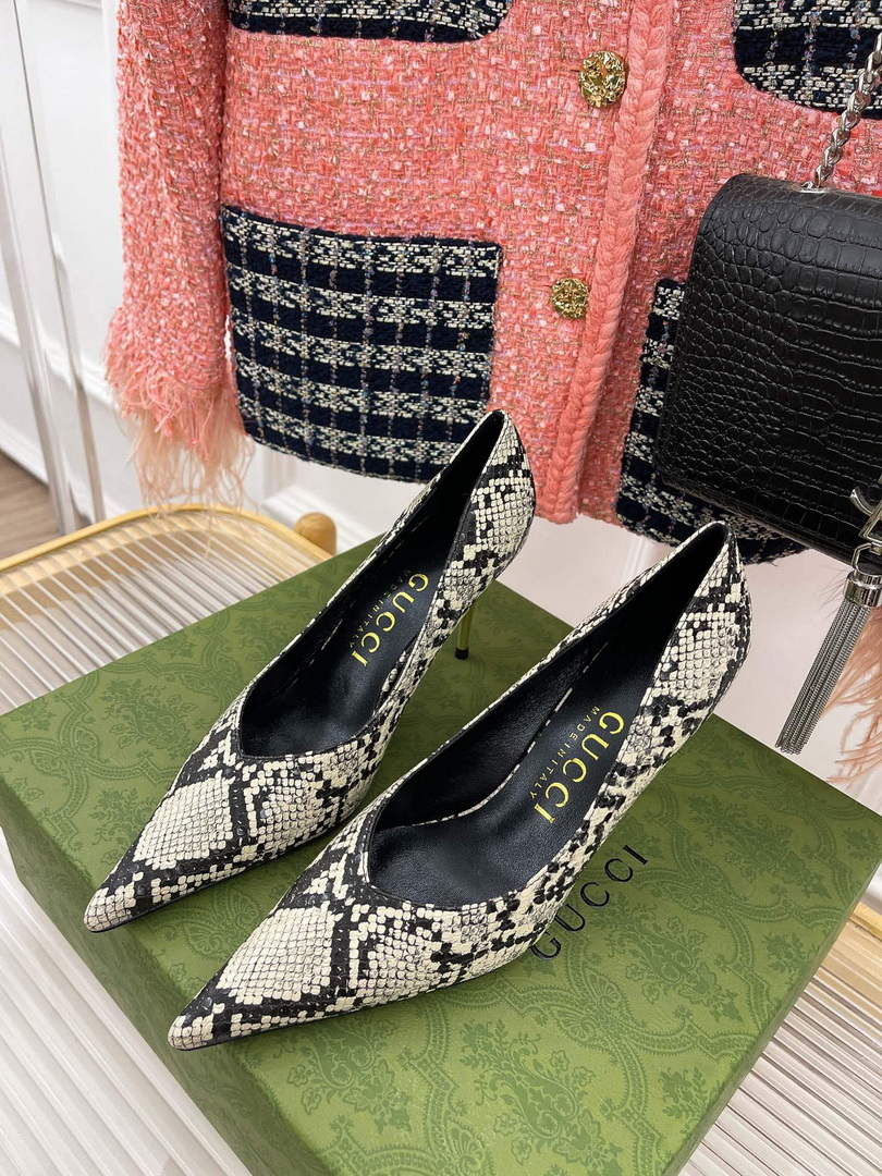 Gucci 715145 Women's high heel pump G56311