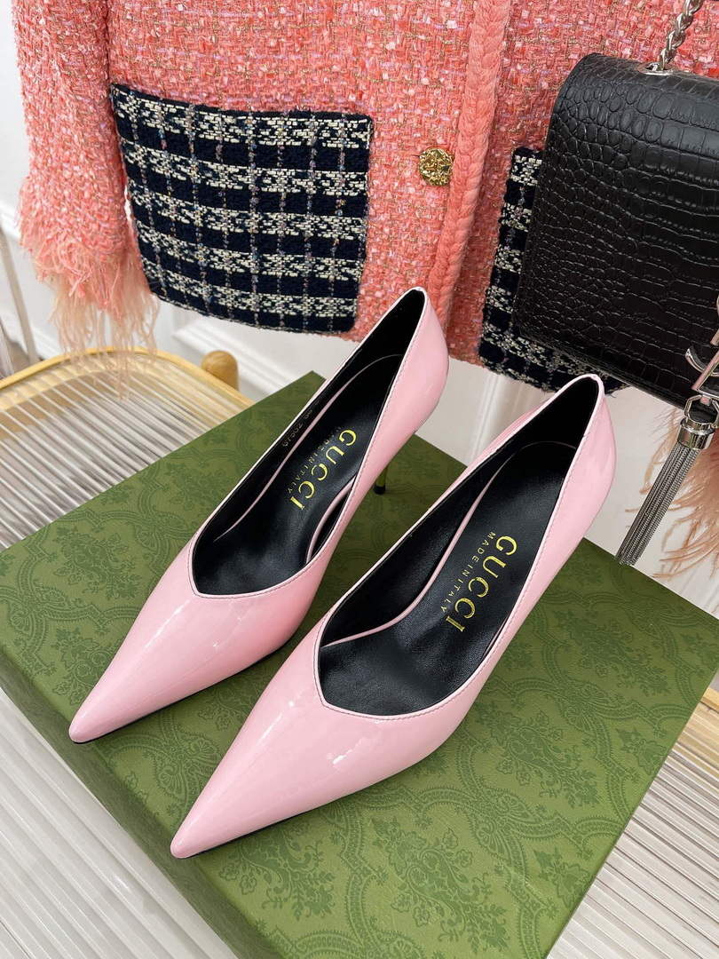 Gucci 715145 Women's high heel pump G56312