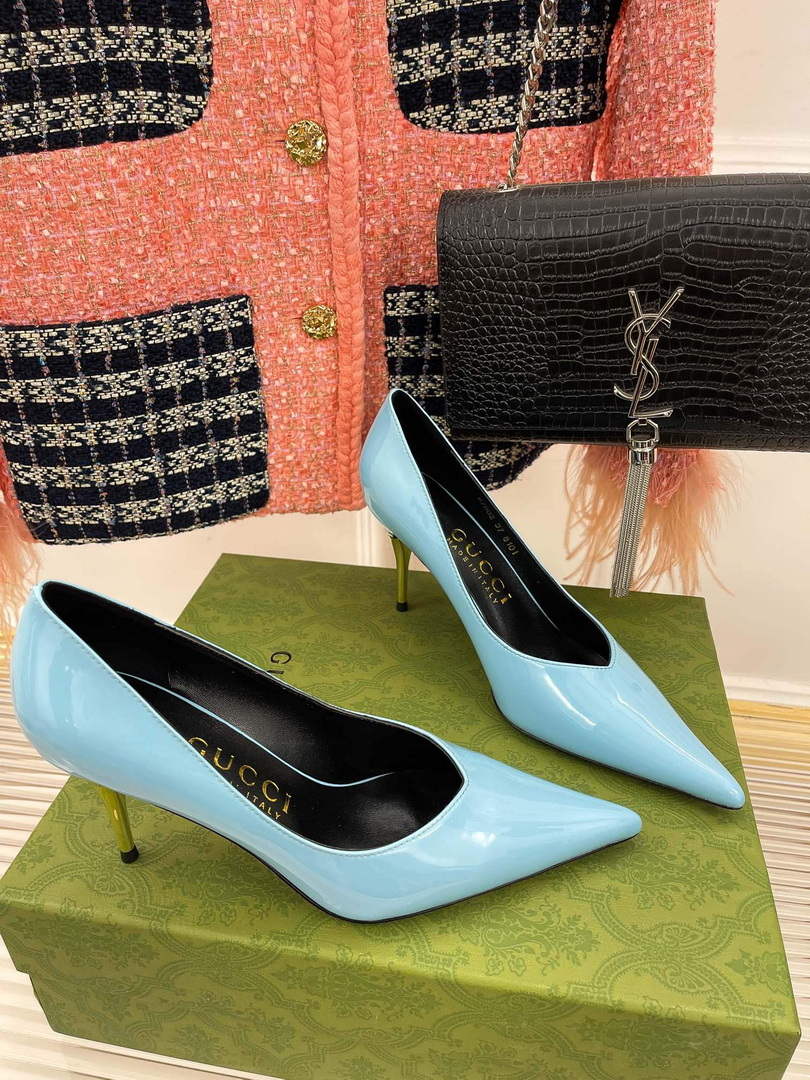 Gucci 715145 Women's high heel pump G56313