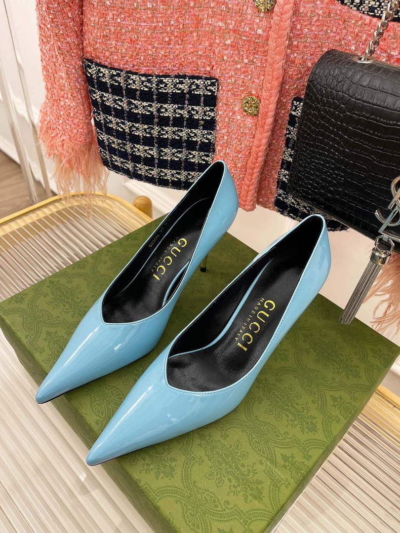 Gucci 715145 Women's high heel pump G56313