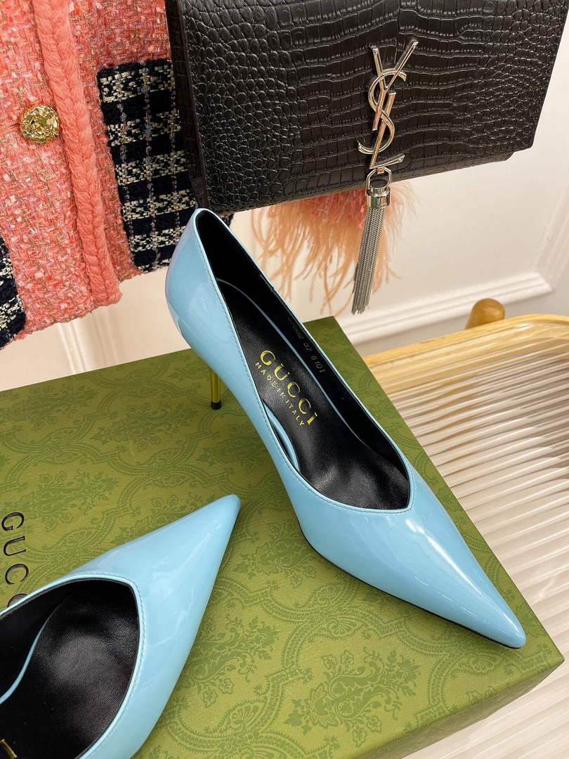 Gucci 715145 Women's high heel pump G56313