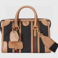 Gucci 715772 Small top handle bag with Double G Black - Default Title - View 1