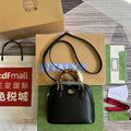 Gucci 715775 Gucci Diana Mini Tote Bag Black leather - Default Title - View 1