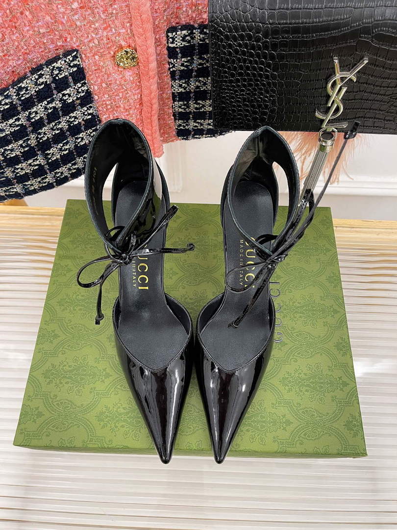 Gucci 717159 Women's high heel patent pump G56300