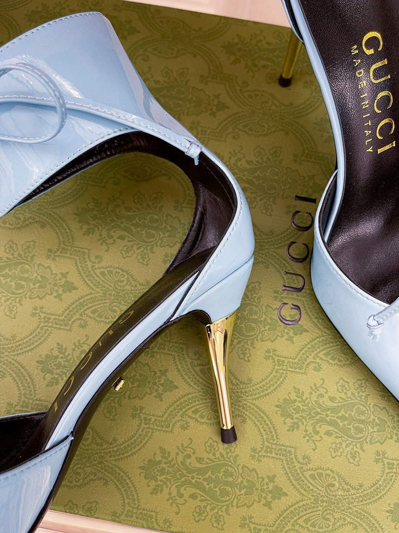 Gucci 717159 Women's high heel patent pump G56302 - 35 - View 7