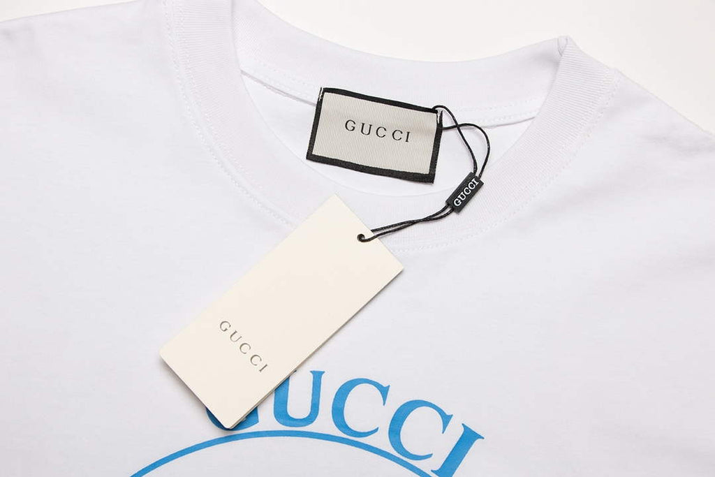 Gucci 717422 Logo print cotton jersey Men Women's T-shirt G38662