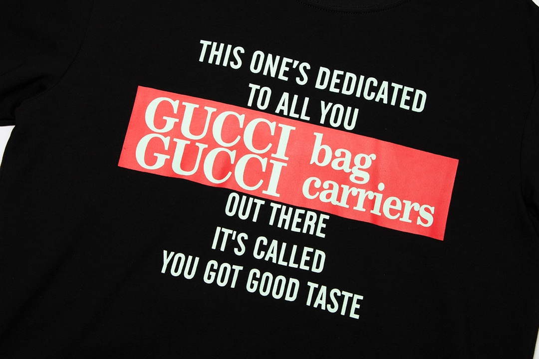 Gucci 717422 Logo print cotton jersey Men Women's T-shirt G38667