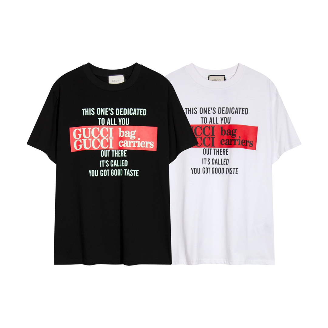 Gucci 717422 Logo print cotton jersey Men Women's T-shirt G38667