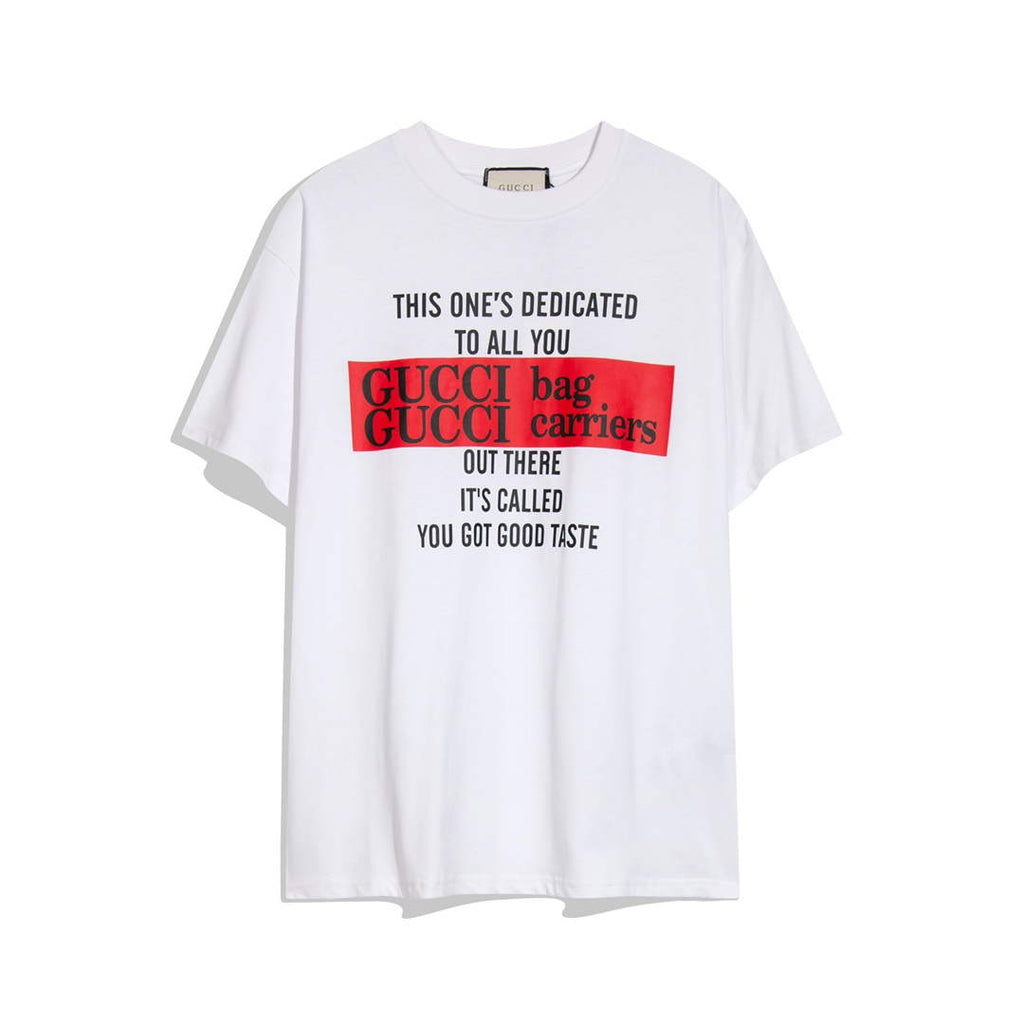 Gucci 717422 Logo print cotton jersey Men Women's T-shirt G38668