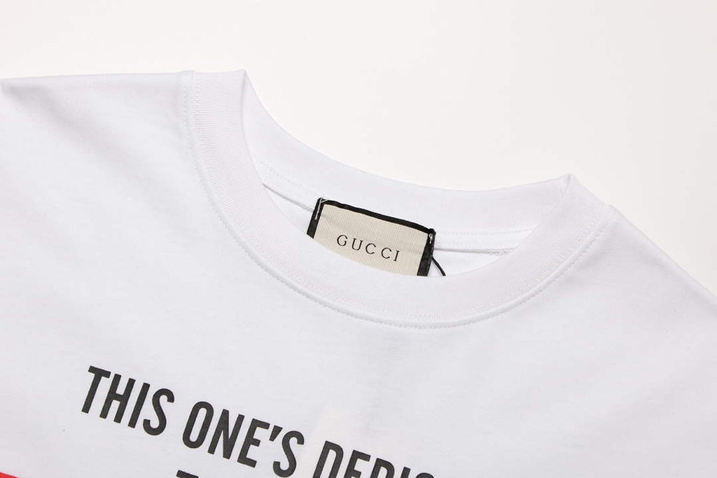 Gucci 717422 Logo print cotton jersey Men Women's T-shirt G38668