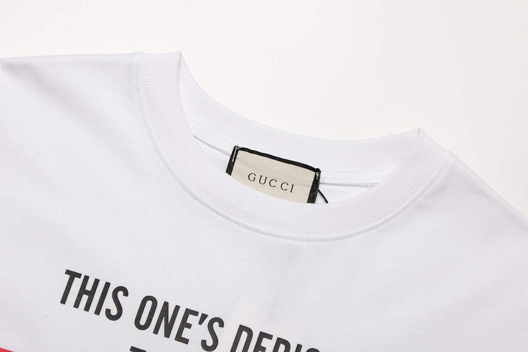 Gucci 717422 Logo print cotton jersey Men Women's T-shirt G38668