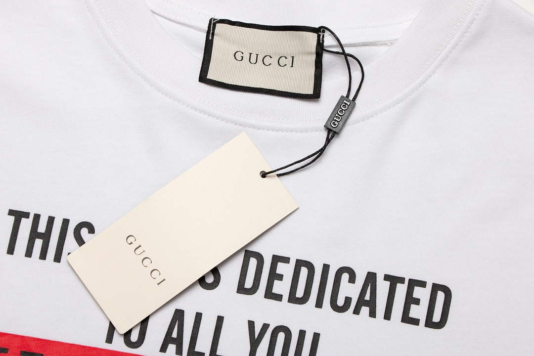 Gucci 717422 Logo print cotton jersey Men Women's T-shirt G38668