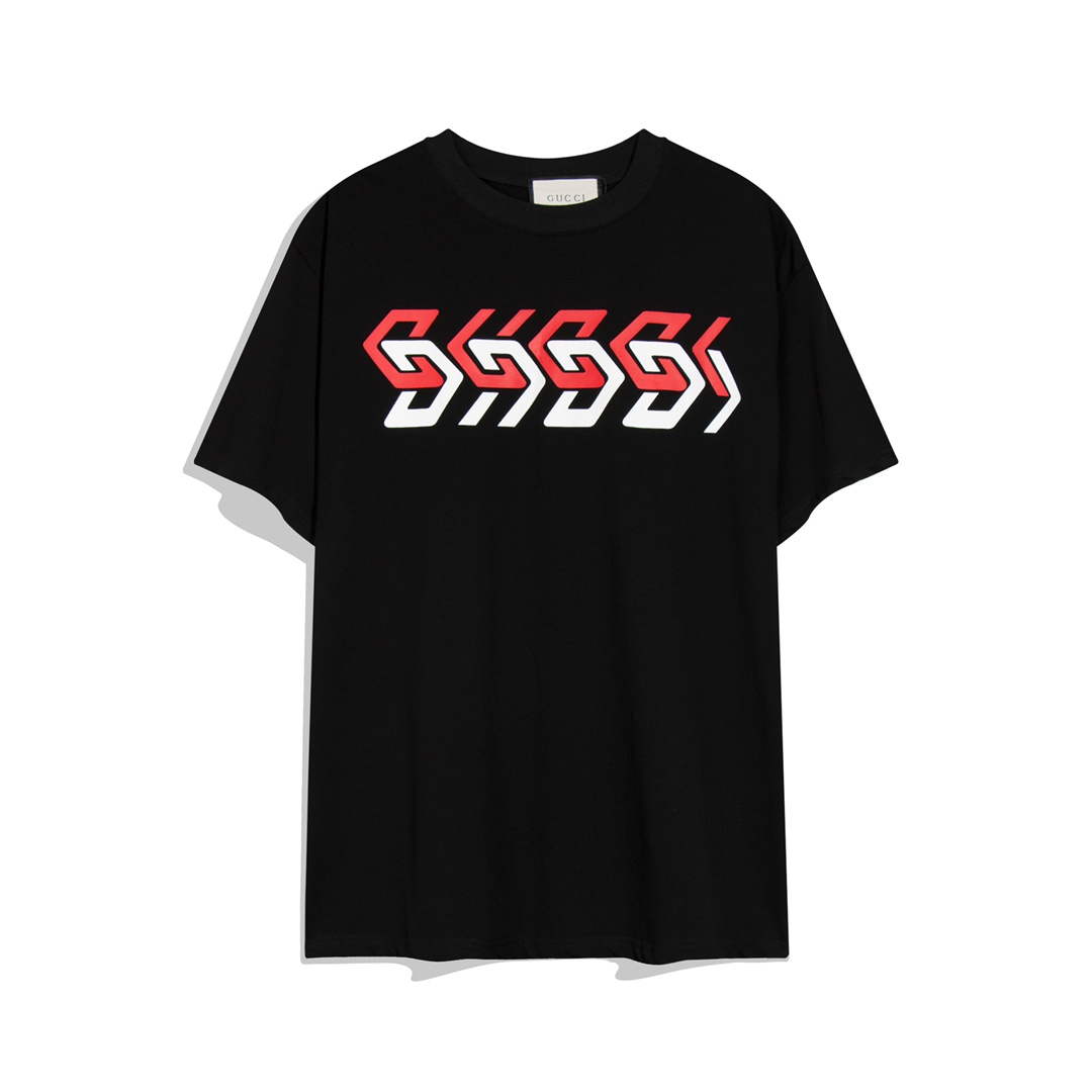 Gucci 717422 Logo print cotton jersey Men Women's T-shirt G38669