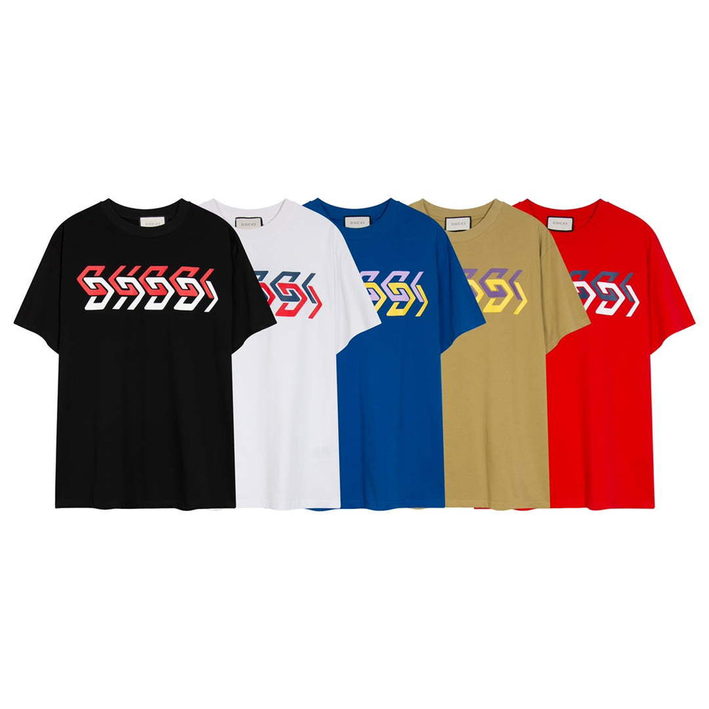 Gucci 717422 Logo print cotton jersey Men Women's T-shirt G38669