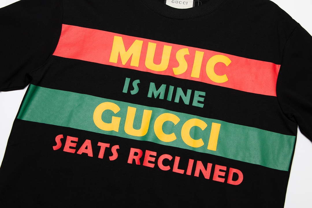 Gucci 717422 Logo print cotton jersey Men Women's T-shirt G38666