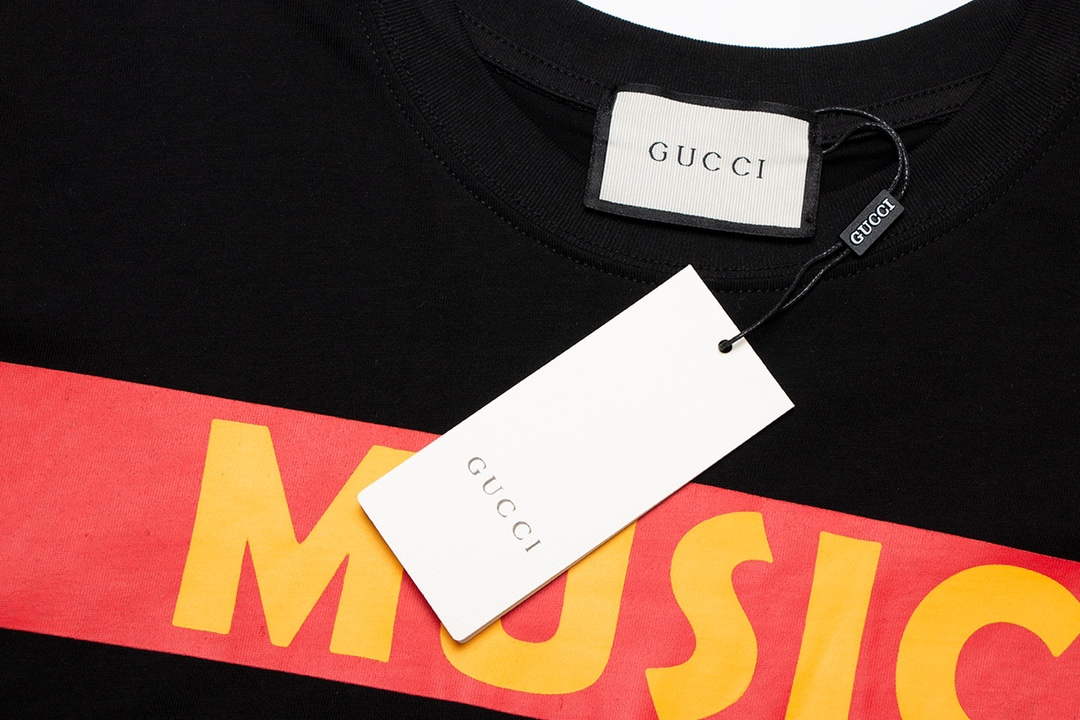 Gucci 717422 Logo print cotton jersey Men Women's T-shirt G38666