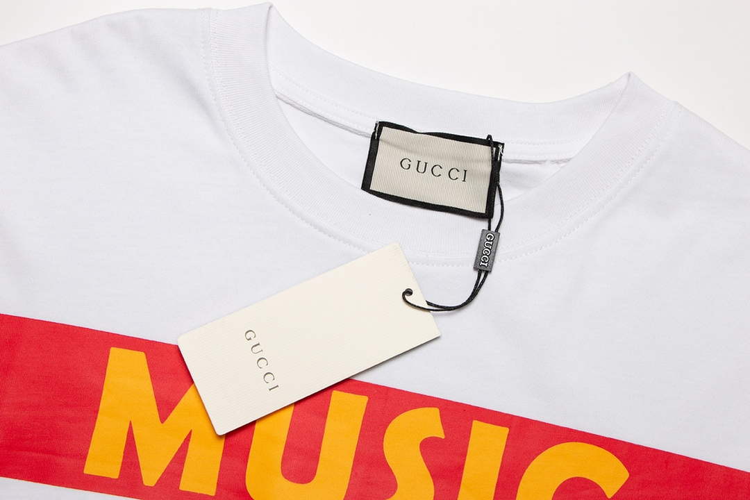 Gucci 717422 Logo print cotton jersey Men Women's T-shirt G38665