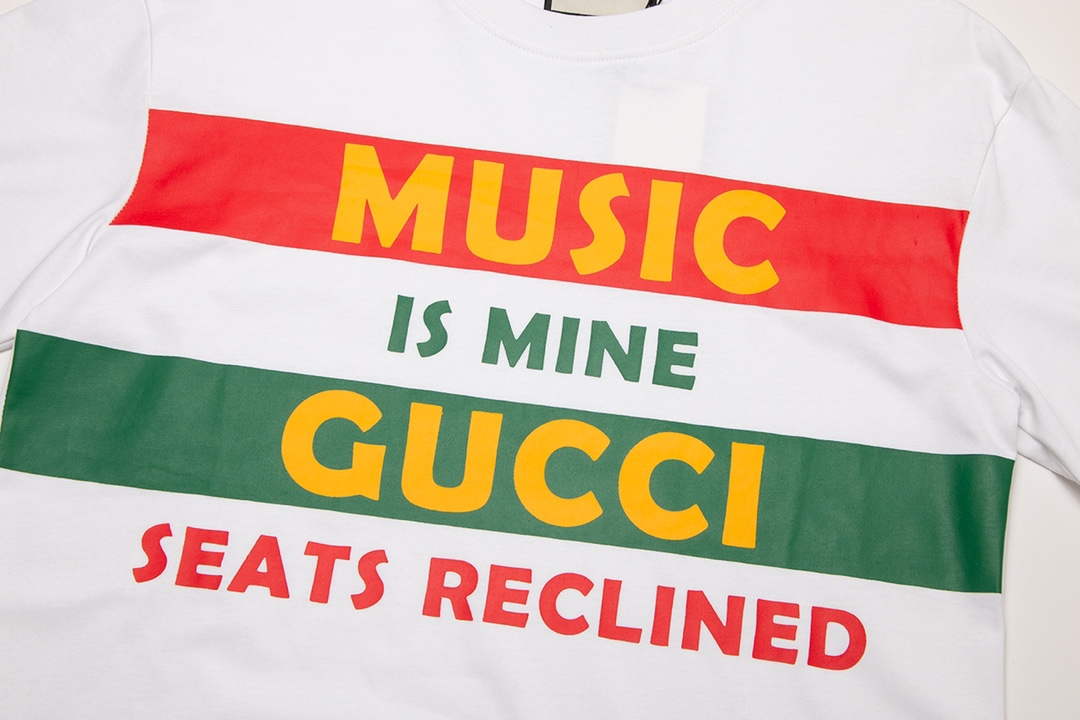 Gucci 717422 Logo print cotton jersey Men Women's T-shirt G38665