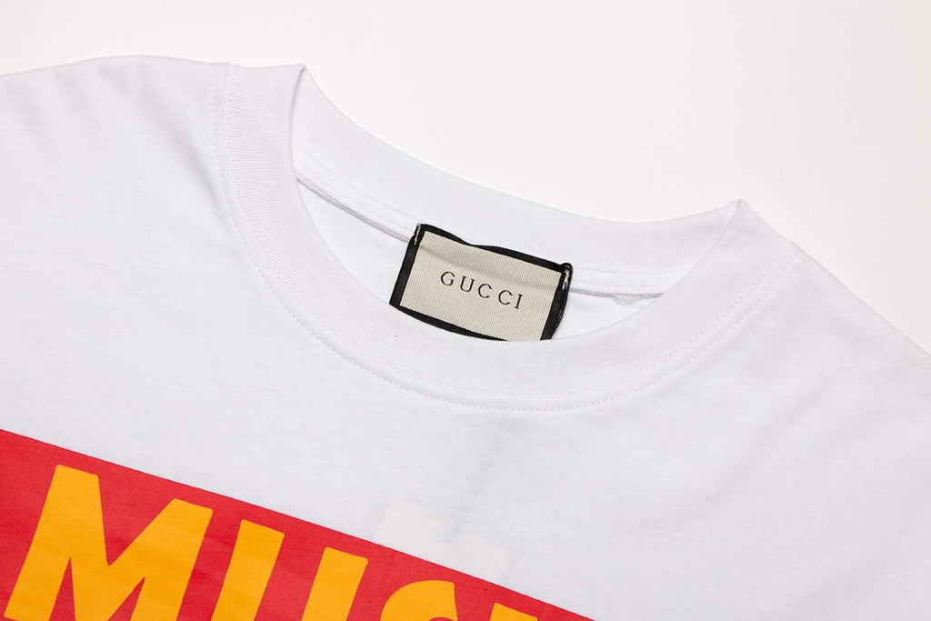 Gucci 717422 Logo print cotton jersey Men Women's T-shirt G38665