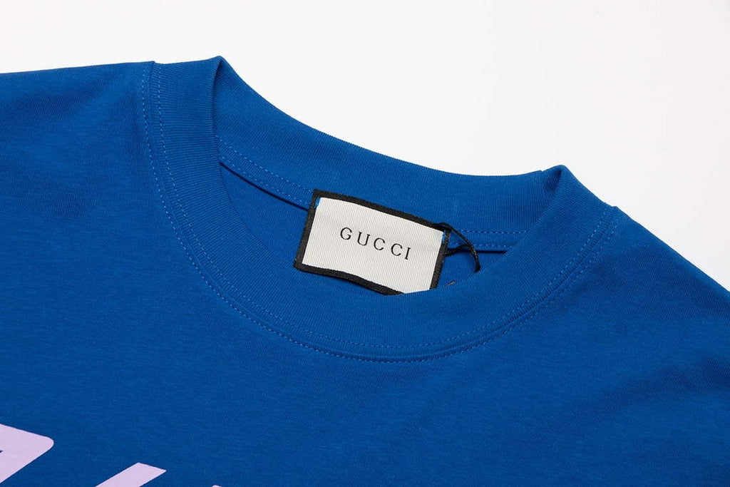 Gucci 717422 Logo print cotton jersey Men Women's T-shirt G38670