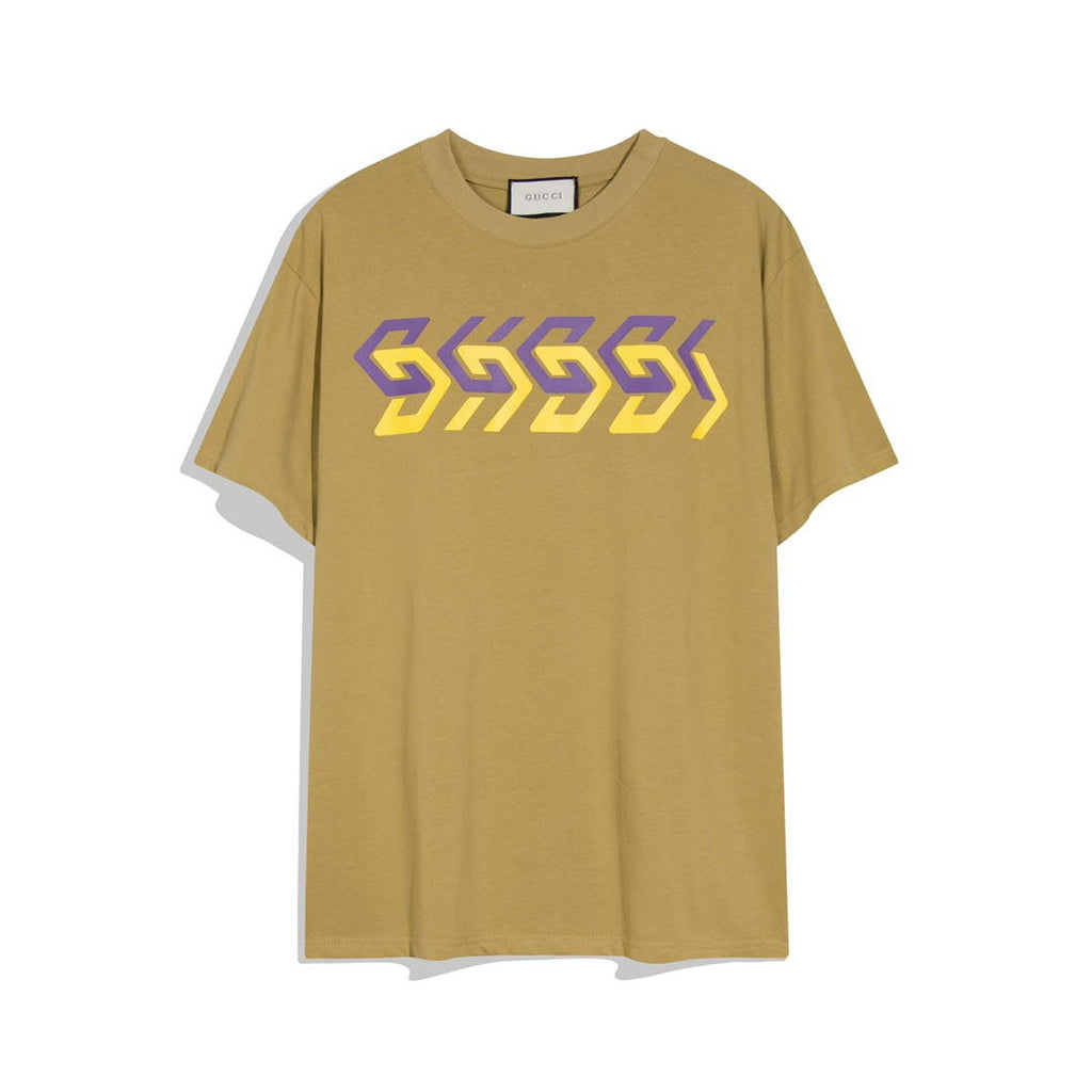 Gucci 717422 Logo print cotton jersey Men Women's T-shirt G38671