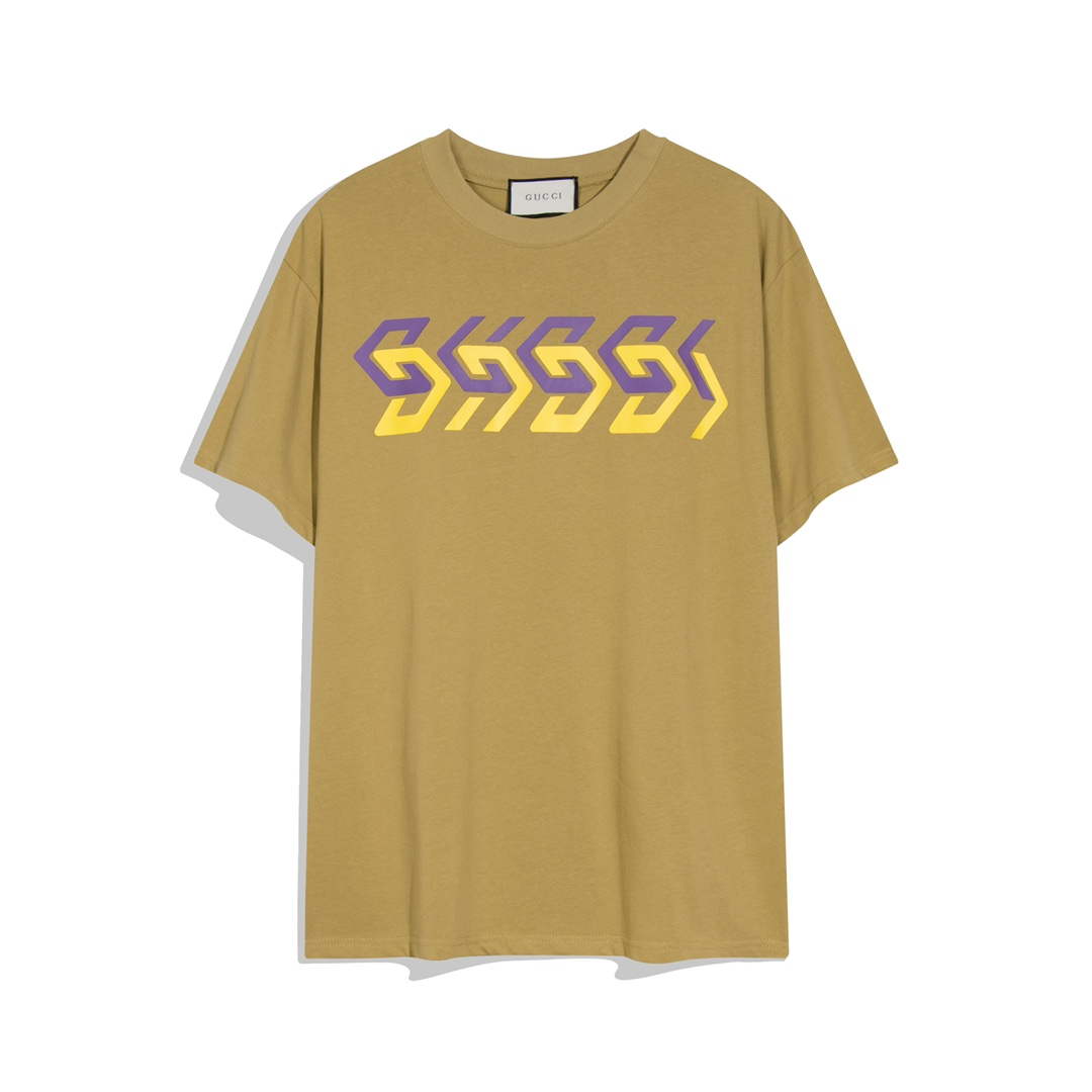 Gucci 717422 Logo print cotton jersey Men Women's T-shirt G38671