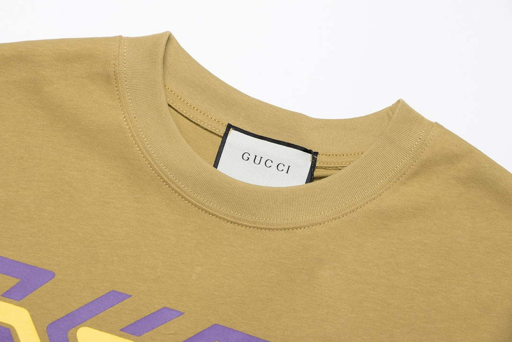 Gucci 717422 Logo print cotton jersey Men Women's T-shirt G38671