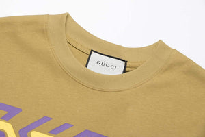 Gucci 717422 Logo print cotton jersey Men Women's T-shirt G38671 - S - View 3