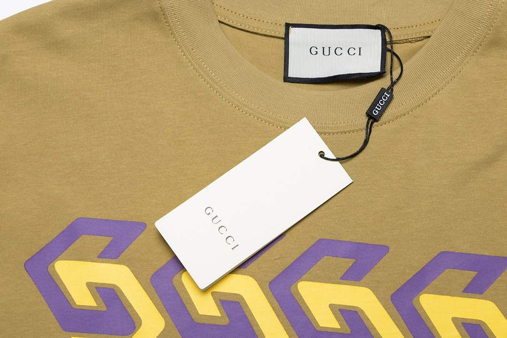 Gucci 717422 Logo print cotton jersey Men Women's T-shirt G38671
