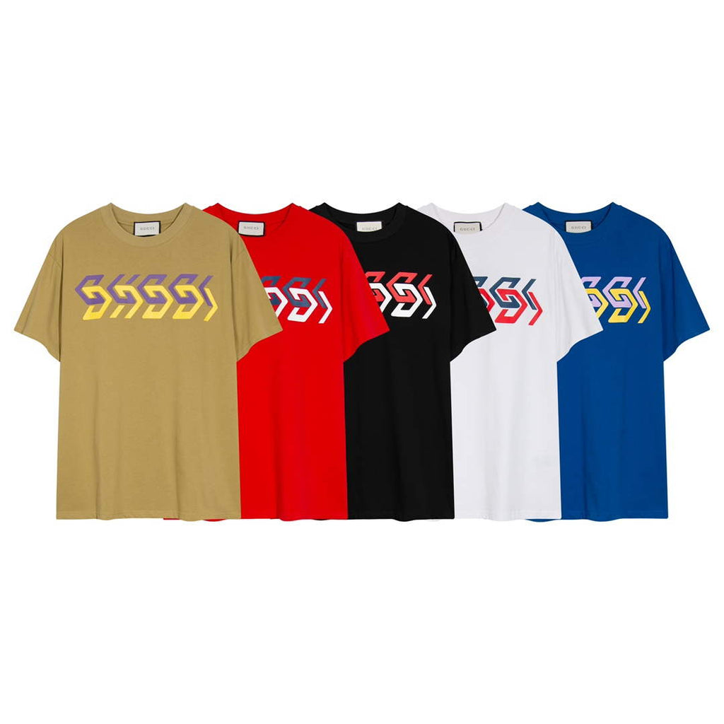 Gucci 717422 Logo print cotton jersey Men Women's T-shirt G38671