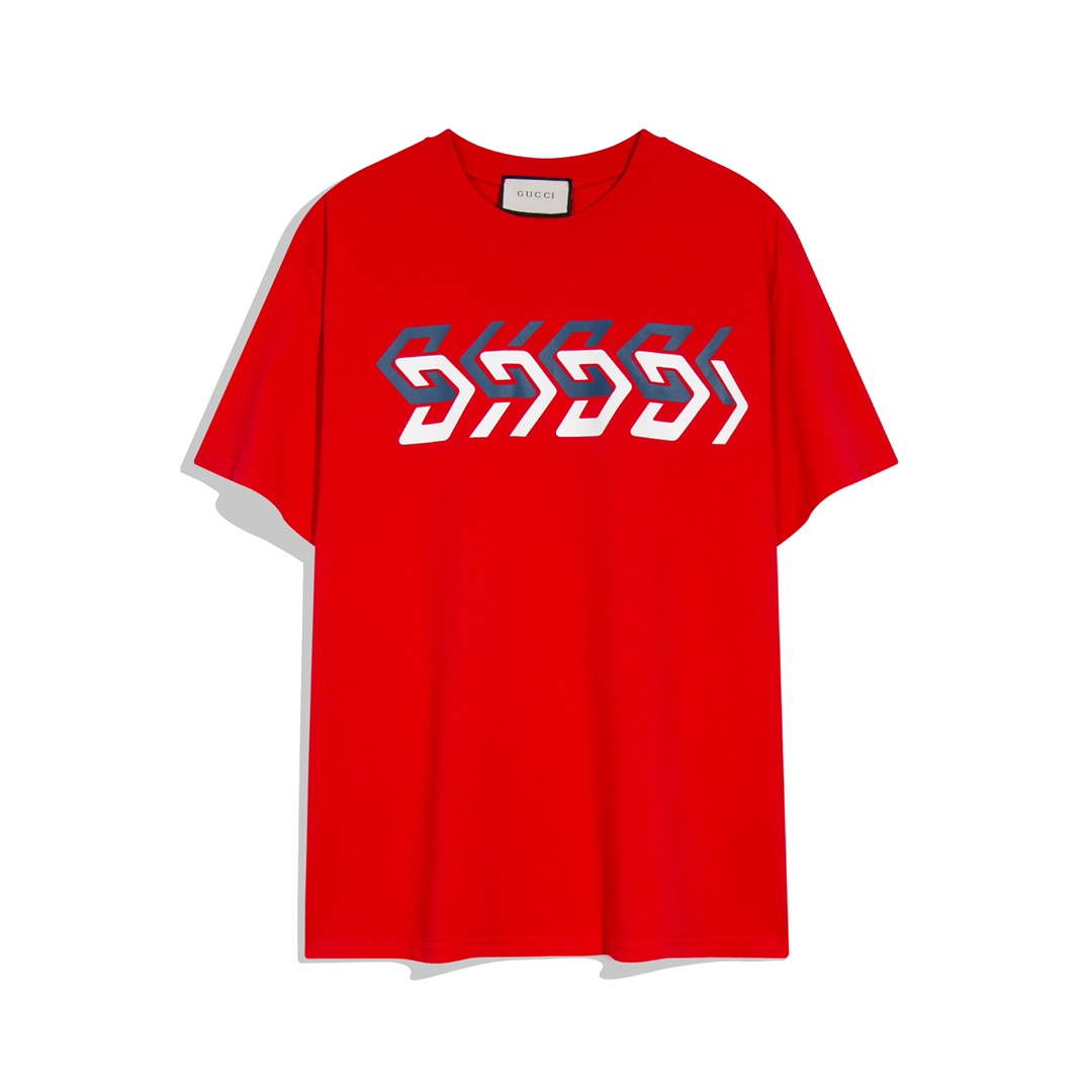 Gucci 717422 Logo print cotton jersey Men Women's T-shirt G38672