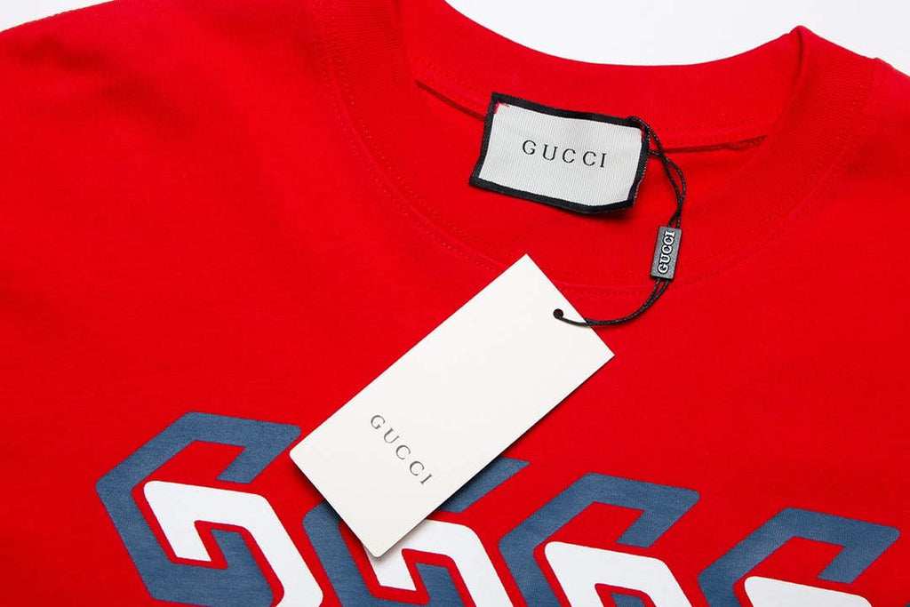 Gucci 717422 Logo print cotton jersey Men Women's T-shirt G38672