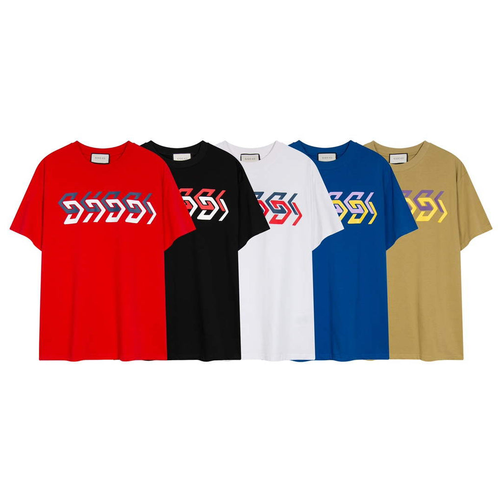 Gucci 717422 Logo print cotton jersey Men Women's T-shirt G38672