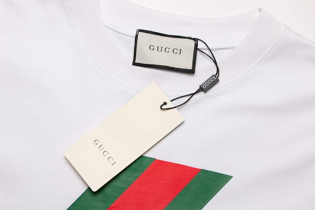 Gucci 717422 Logo print cotton jersey Men Women's T-shirt G38674