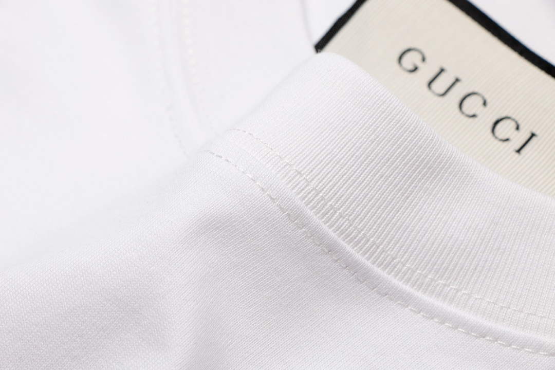 Gucci 717422 Logo print cotton jersey Men Women's T-shirt G38674