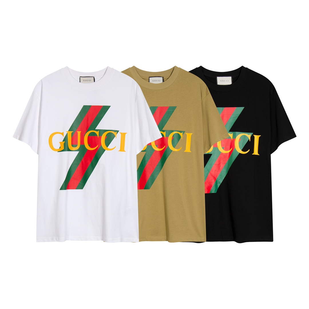 Gucci 717422 Logo print cotton jersey Men Women's T-shirt G38674