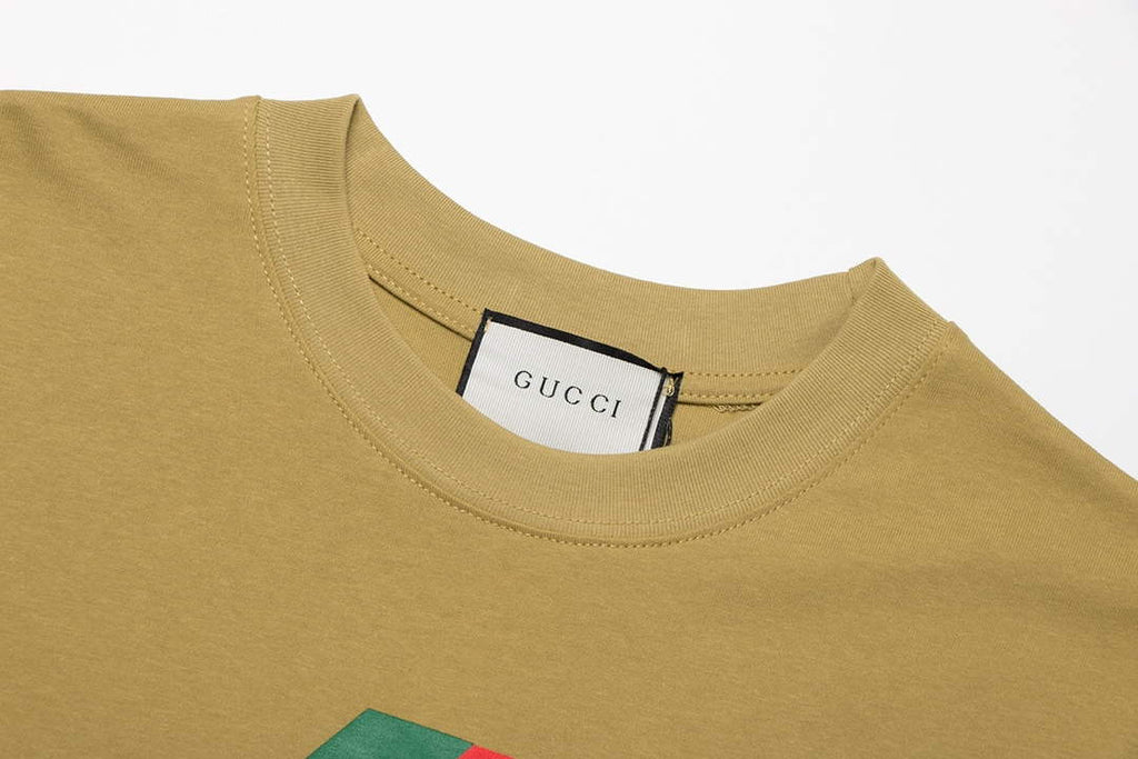 Gucci 717422 Logo print cotton jersey Men Women's T-shirt G38675
