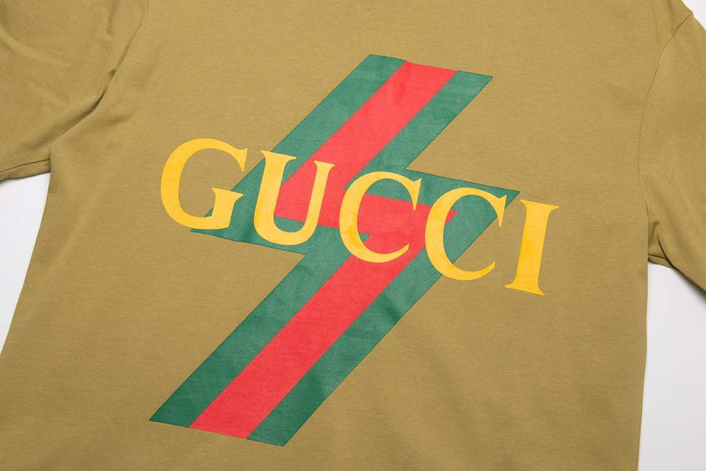 Gucci 717422 Logo print cotton jersey Men Women's T-shirt G38675