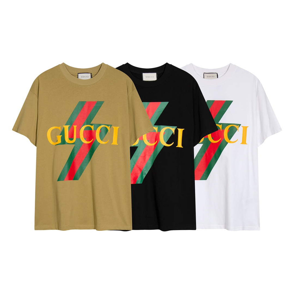 Gucci 717422 Logo print cotton jersey Men Women's T-shirt G38675