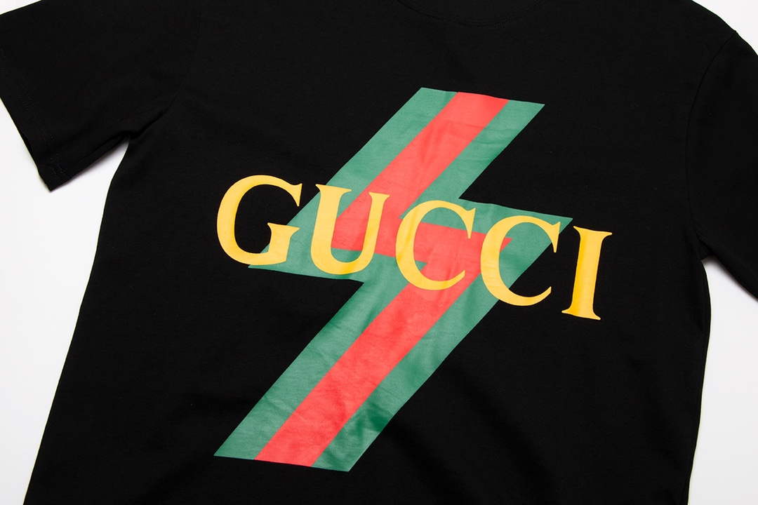 Gucci 717422 Logo print cotton jersey Men Women's T-shirt G38676
