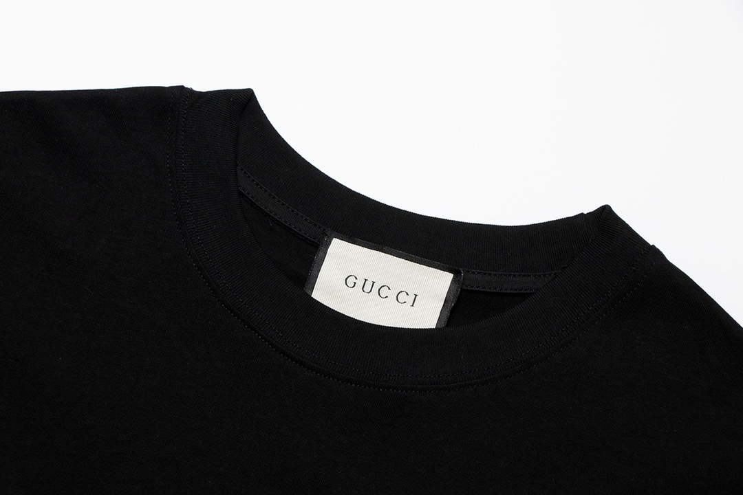 Gucci 717422 Logo print cotton jersey Men Women's T-shirt G38676