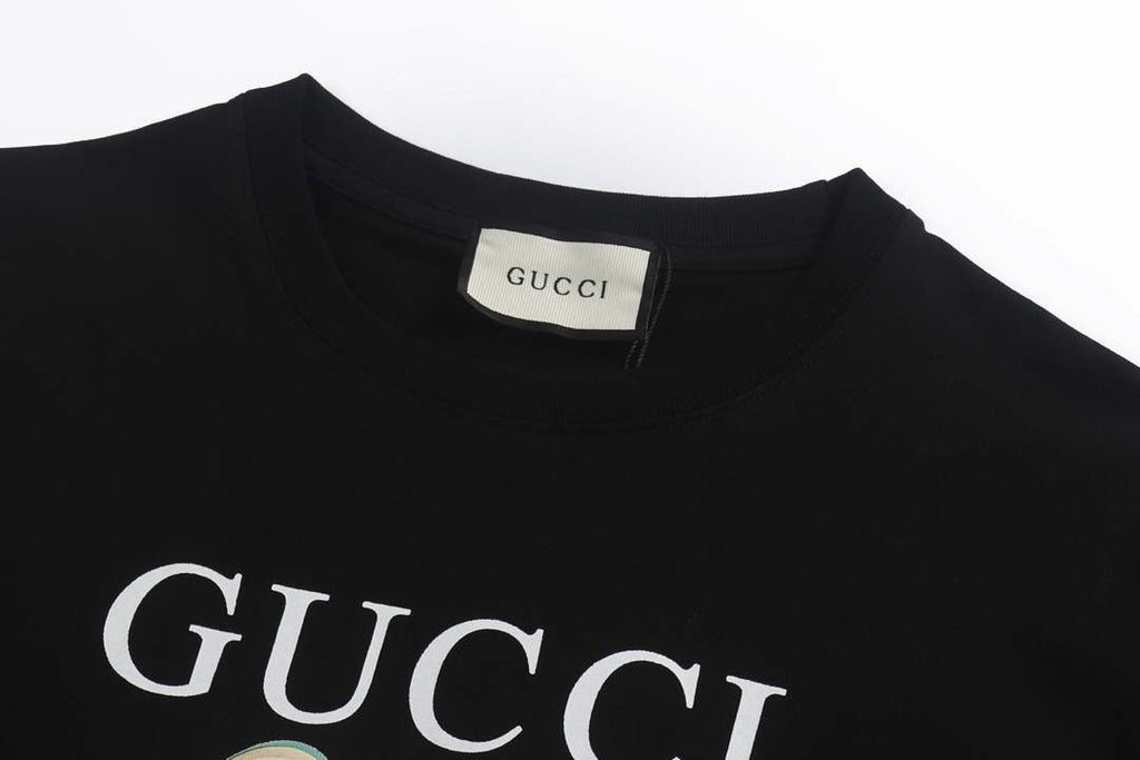 Gucci 717422 Logo print cotton jersey Men Women's T-shirt G38677