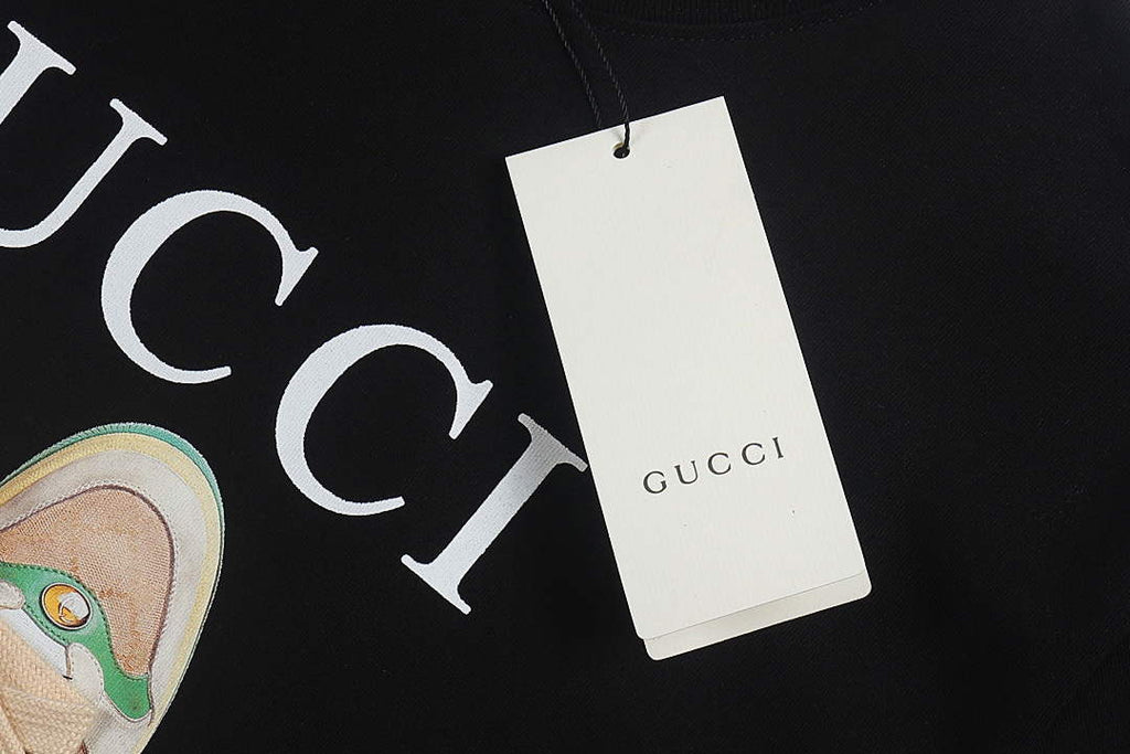 Gucci 717422 Logo print cotton jersey Men Women's T-shirt G38677