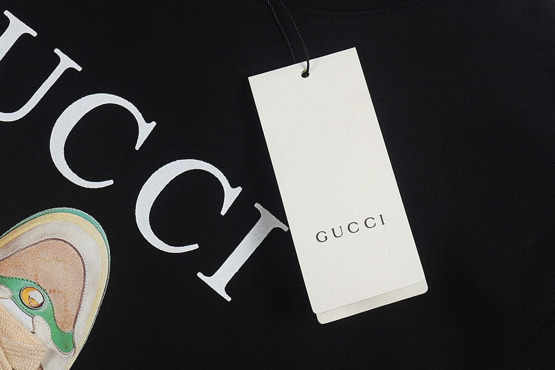 Gucci 717422 Logo print cotton jersey Men Women's T-shirt G38677